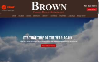 Brown Refrigeration, Inc. website