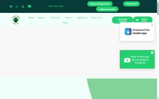 Cloverleaf Animal Clinic website