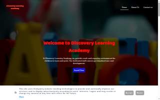 Discovery Learning Academy website