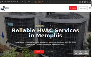 Dr. Shox Heat-n-Air website