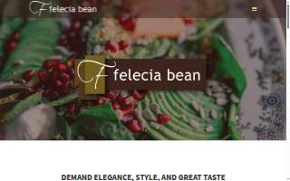 Felecia Bean Catering website