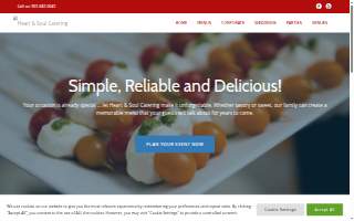 Heart & Soul Catering Inc. website