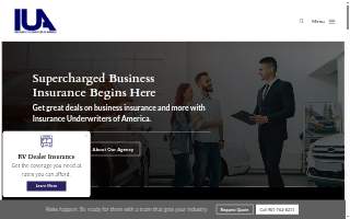 Insurance Underwriters of America website