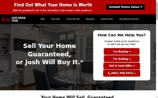 Josh Hisaw Team- Keller Williams Realty website