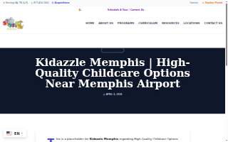 KIDazzle Childcare Inc: Memphis Flying Start website