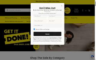 Lumber Liquidators of El Paso website