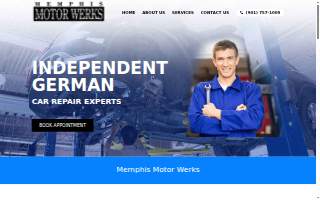 Memphis Motor Werks website