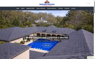 Memphis Roofing & Renovations website