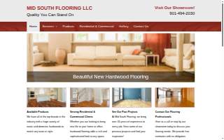 Mid South Flooring LLC website