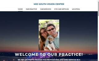 Mid South Vision Center website