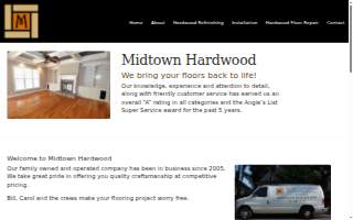 Midtown Hardwood, LLC website
