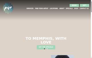 Pavo Salon website