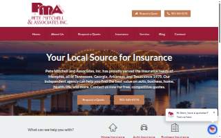 Pete Mitchell & Associates Insurance, Inc. website
