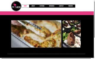 Pink Flamingo Catering website