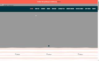 The Arcade Restaurant website
