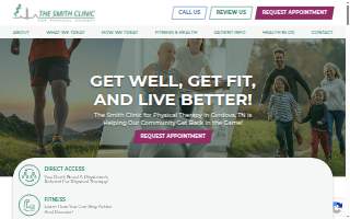 The Smith Clinic For Physical Therapy (Cordova) website