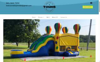 Towns Onestop Rentals website