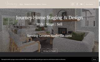 Journey Home Staging and Design of Middle Valley website