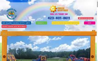 Running Wild Inflatables website