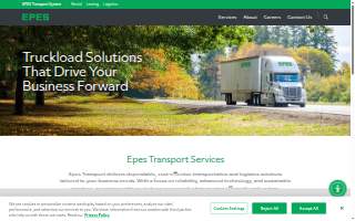 Epes Transport System LLC of Bon Air website