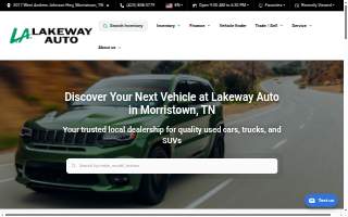 Lakeway Auto website