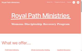 Royal Path Thrift Shop website