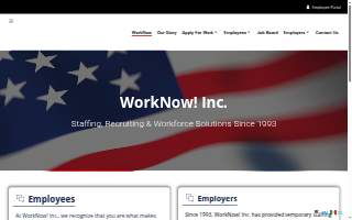 WorkNow! Inc. website