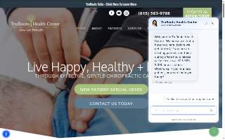 TruRoots Health Center website