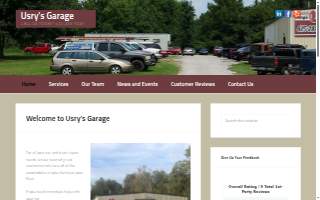 Usry's Garage website