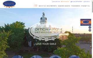 Ditcharo Orthodontics website