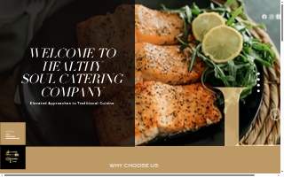 Healthy Soul Catering Company website