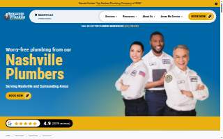 24/7 Emergency Plumber Nashville website