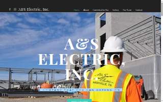 A & S Electric, Inc. website