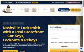 Armstrong Locksmith Inc website