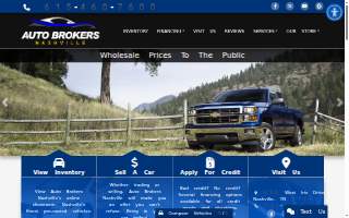 Auto Brokers Nashville website