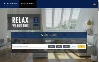 Blackwell Realty website