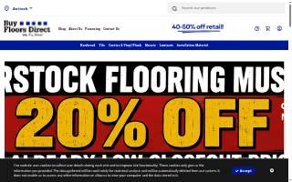 Buy Floors Direct website
