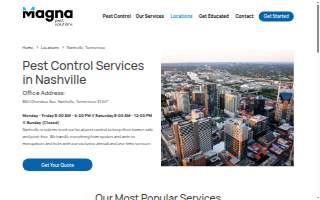 Cerv Property Solutions Nashville website