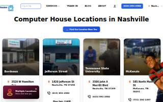 Computer House website