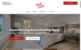 Crescent Carpets website