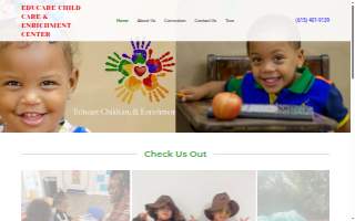 Educare Childcare & Enrichment center website