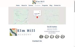 Elm Hill Academy website
