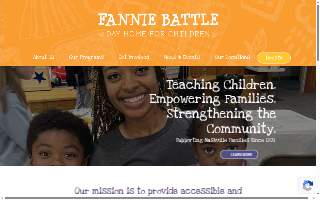 Fannie Battle Day Home website