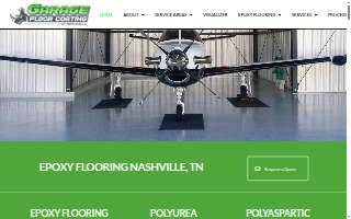 Garage Floor Coating of Nashville website