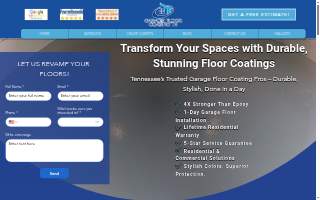 Garage Floor Coating TN- concrete coating website
