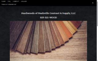 Hardwoods of Nashville website