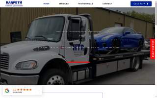 Harpeth Towing & Recovery website
