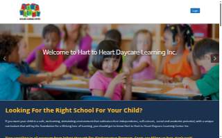 Hart To Heart Learning Daycare website