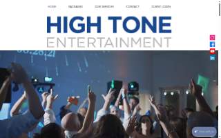 High Tone Entertainment website