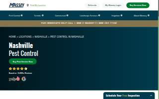 Insight Pest Solutions website